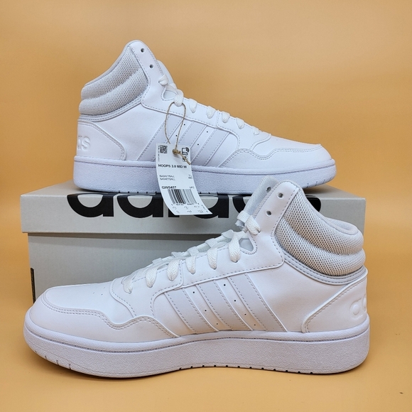 New Adidas Hoops Mid 3.0 Women's Classic Shoes Size 10 - Picture 6 of 8